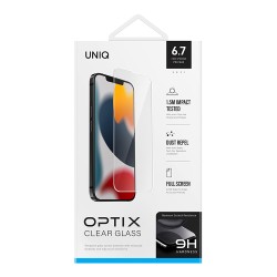Защитное стекло Uniq OPTIX Clear для iPhone 13 Pro max | 14 Plus