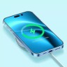 Чехол Baseus Magnetic Crystal Ultra-Thin PC case +Tempered glass для iPhone 14, прозрачный (MagSafe)