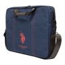 Сумка U.S. Polo Assn. Computer Bag Double horse with Stitches для ноутбука 15", синяя