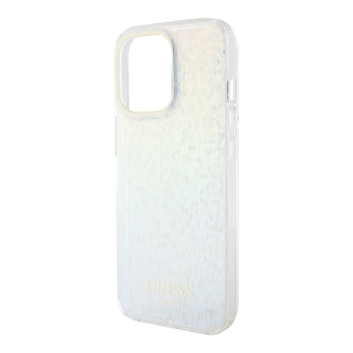 Guess для iPhone 15 Pro чехол PC/TPU Faceted Mirror Disco Hard Iridescent