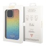 Guess для iPhone 15 Pro чехол PC/TPU Faceted Mirror Disco Hard Iridescent