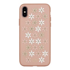 Чехол Luna Aristo Daisies для iPhone X/XS, розовый