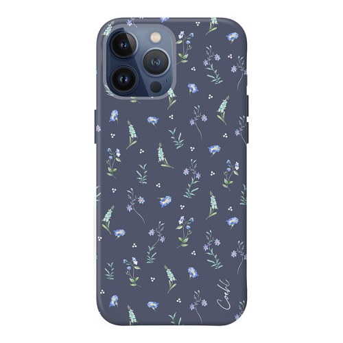 Uniq для iPhone 15 Pro чехол COEHL Prairie Lavender Blue (глянец)