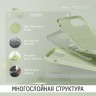 Elago для iPhone 15 Plus чехол Soft silicone (Liquid) Pastel Green