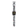 Hello Kitty для Apple Watch 42-41-40 mm ремешок Liquid silicone Graffiti Tags Beige