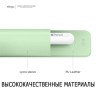 Elago для Apple Pencil 1/2/USB-C держатель-чехол Silicone Holder Pastel Green