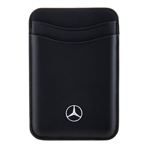 Mercedes магнитный бумажник Wallet MagSafe Cardslot Leather Black