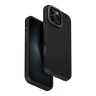 Uniq для iPhone 16 Pro Max чехол KEVA Max Kevlar with Camera stand Black (MagSafe)