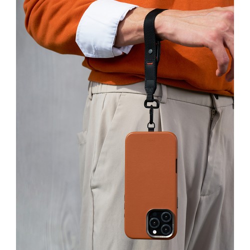 Uniq для iPhone 16 Pro чехол кожаный Lyden Caramel (Magsafe)