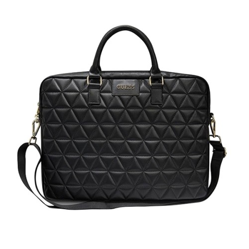 Сумка Guess Quilted для ноутбука до 15 дюймов, черная
