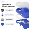 Elago для iPhone 16 Pro чехол Soft silicone (Liquid) Cobalt Blue