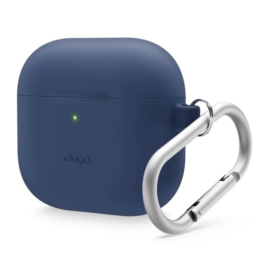 Elago для AirPods 4 чехол Silicone Hang case Jean Indigo