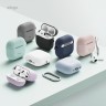 Elago для AirPods 4 чехол Silicone Hang case Light Blue