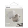 Uniq для Airpods 4 чехол CLYDE Lock case Mist Grey/Khaki