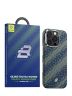BlueO чехол для iPhone 16 Pro Kevlar Air Aramid fiber Green (MagSafe)