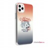 Чехол U.S. Polo Assn. California Hard Gradient для iPhone 11 Pro Max, красный/синий