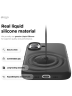 Elago для iPhone 17 чехол Magnetic Silicone Black (MagSafe)