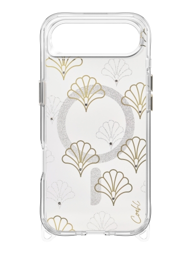 Uniq для iPhone Air чехол COEHL IML Maree Sparkling Silver (MagSafe)