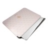 Чехол Guess Sleeve 4G Big metal logo для ноутбука 13"/14", розовый