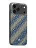 BlueO чехол для iPhone 17 Pro, Tactile Woven Armor Aramid fiber (Kevlar) Galaxy Green (MagSafe)