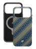 BlueO чехол для iPhone 17 Pro, Tactile Woven Armor Aramid fiber (Kevlar) Galaxy Green (MagSafe)