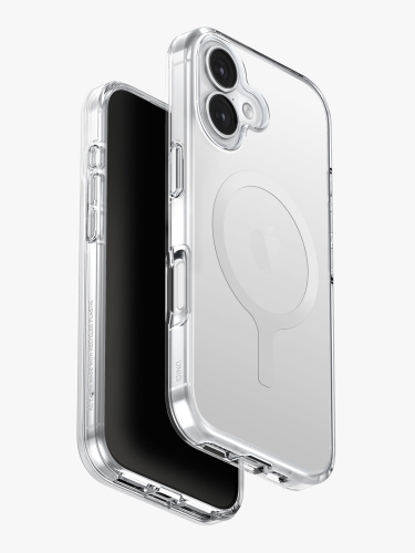 Uniq для iPhone 17 чехол Clario Lucent Clear (MagSafe)