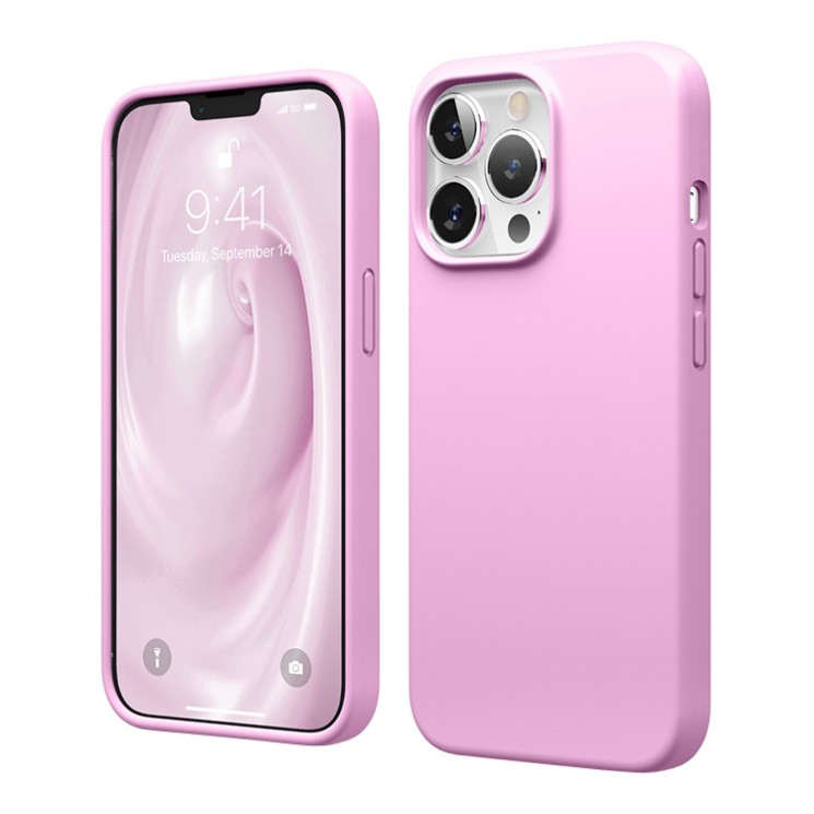 Чехол Elago Soft Silicone для iPhone 13 Pro Max, Hot Pink