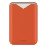 Uniq картхолдер бумажник Lyden EVO Magnetic cardholder with Stand Flame Orange