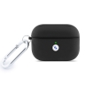 BMW для Airpods Pro 3 чехол Signature PU Leather Metal logo Black