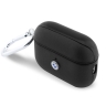 BMW для Airpods Pro 3 чехол Signature PU Leather Metal logo Black