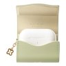 Uniq для Airpods Pro 1/2/3 чехол COEHL Mirelle Wallet case Lint Green