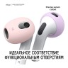Накладки Elago Secure Fit для AirPods 3 (2021),  розовый/фиолетовый (2 пары)