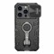 Противоударный чехол Nillkin CamShield Armor Pro Magnetic для iPhone 14 Pro, черный (magsafe)