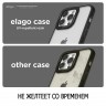 Чехол Elago DUAL для iPhone 14 Pro, черная рамка