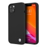 Чехол BMW Liquid Silicone для iPhone 14, черный