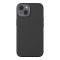 Чехол Baseus Liquid Silica Gel Magnetic case +Tempered glass для iPhone 14, черный (MagSafe)