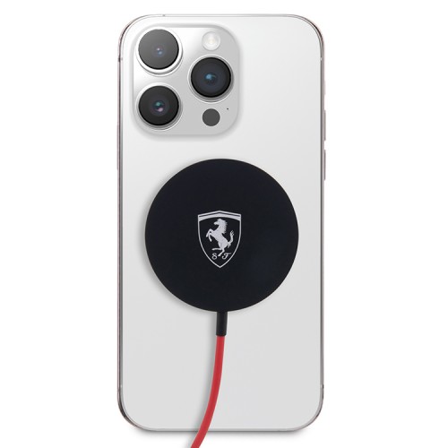 Ferrari Беспроводное СЗУ MagSafe Wireless charger 15W Round Black