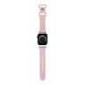 Hello Kitty для Apple Watch 42-41-40 mm ремешок Liquid silicone Graffiti Tags Pink