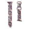 Hello Kitty для Apple Watch 42-41-40 mm ремешок Liquid silicone Graffiti Tags Pink