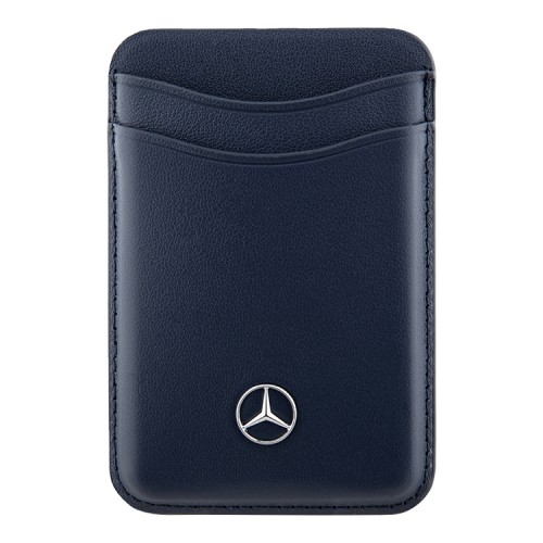Mercedes магнитный бумажник Wallet MagSafe Cardslot Leather Blue