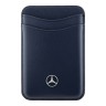 Mercedes магнитный бумажник Wallet MagSafe Cardslot Leather Blue