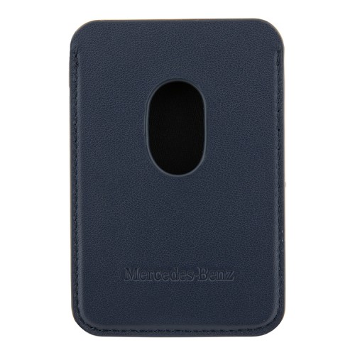Mercedes магнитный бумажник Wallet MagSafe Cardslot Leather Blue