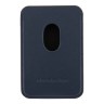 Mercedes магнитный бумажник Wallet MagSafe Cardslot Leather Blue