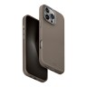 Uniq для iPhone 16 Pro чехол кожаный Lyden Grey (Magsafe)