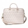 Сумка Guess Quilted для ноутбука до 15 дюймов, розовая