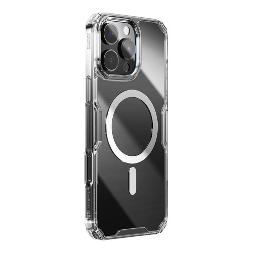 Nillkin для iPhone 16 Pro Max чехол Nature TPU Pro Magnetic White