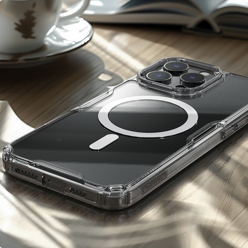 Nillkin для iPhone 16 Pro Max чехол Nature TPU Pro Magnetic White