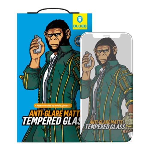 Матовое стекло BLUEO Silk Full Cover Anti-Glare для iPhone 12 Pro Max