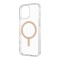 Uniq для iPhone 16 Pro Max чехол Clario Champagne Gold (MagSafe)