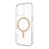 Uniq для iPhone 16 Pro Max чехол Clario Champagne Gold (MagSafe)